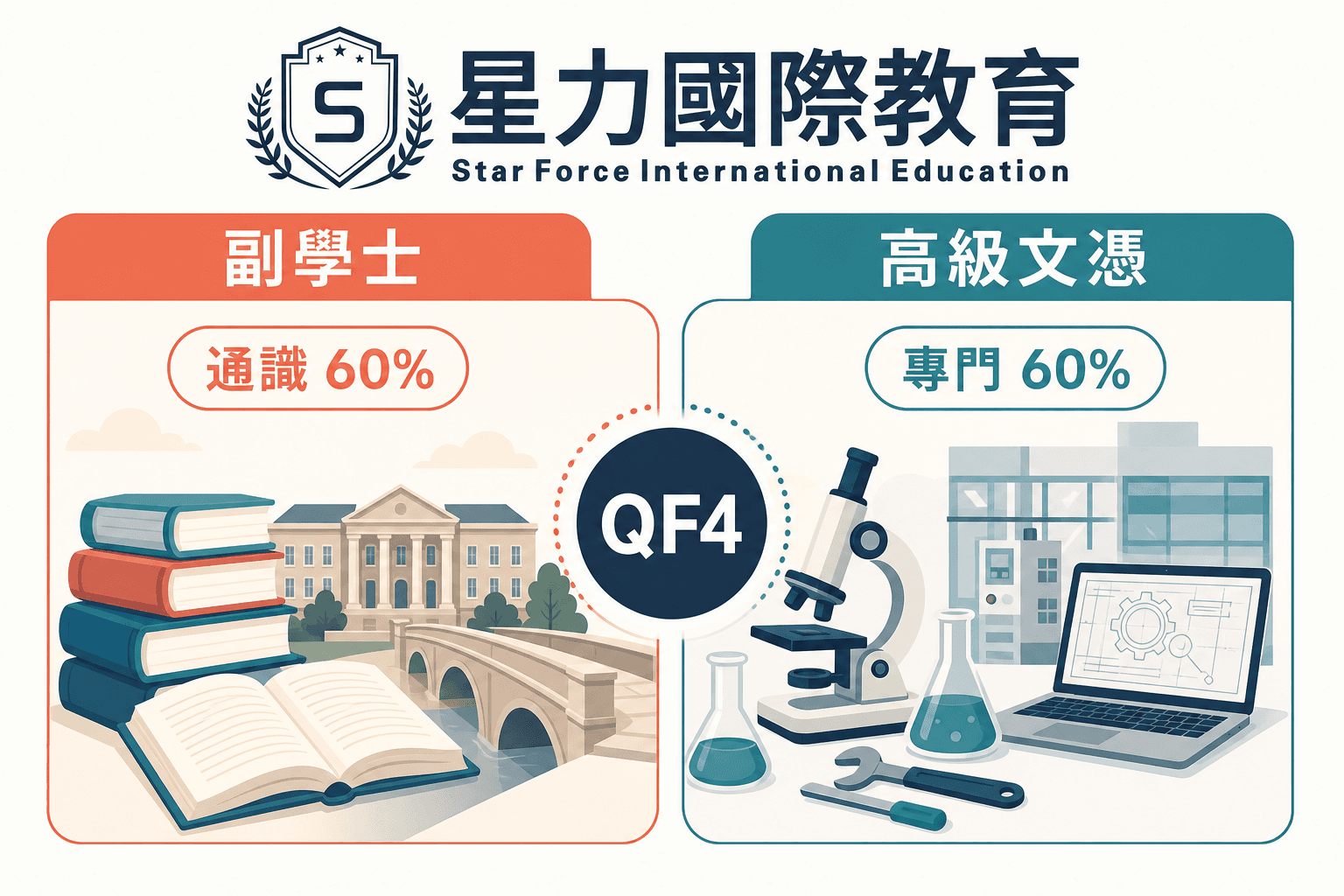 副学士与高级文凭内容及出口比较