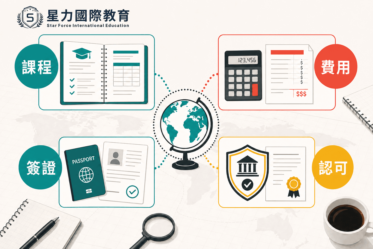 海外升學申請與認可核實清單