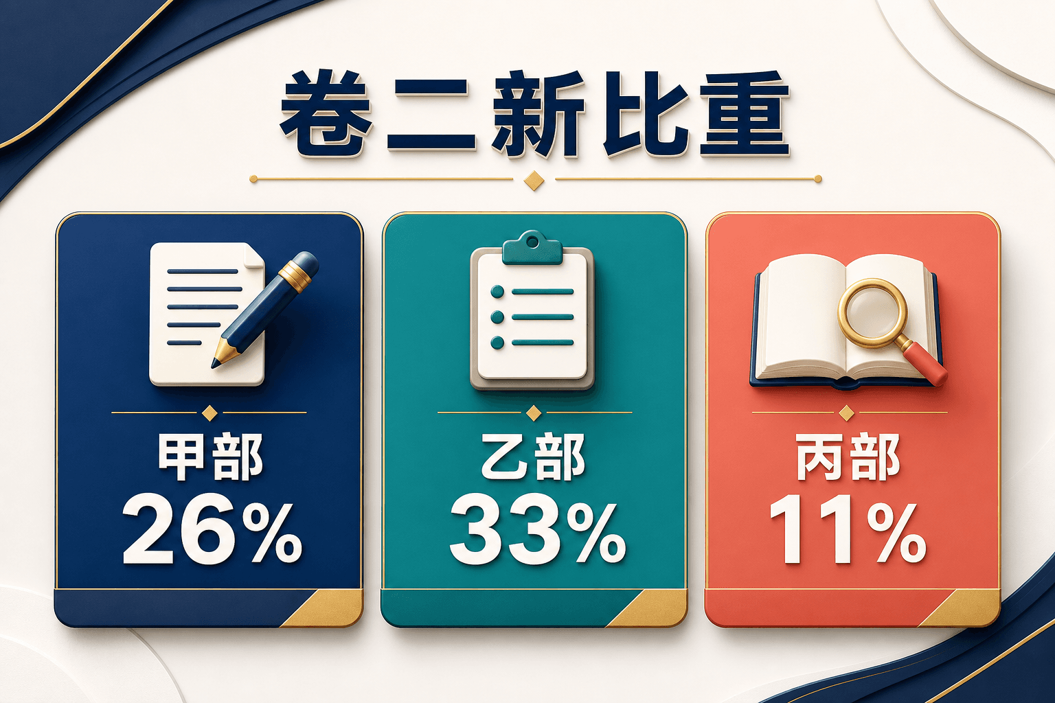 2028 DSE Economics卷二:甲部26%、乙部33%、丙部11%