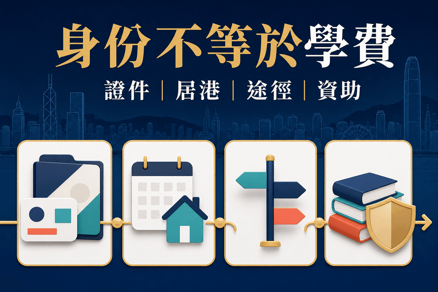 2027 JUPAS CATI與CATII身份、學校證明、出入境紀錄及申請後備核對表