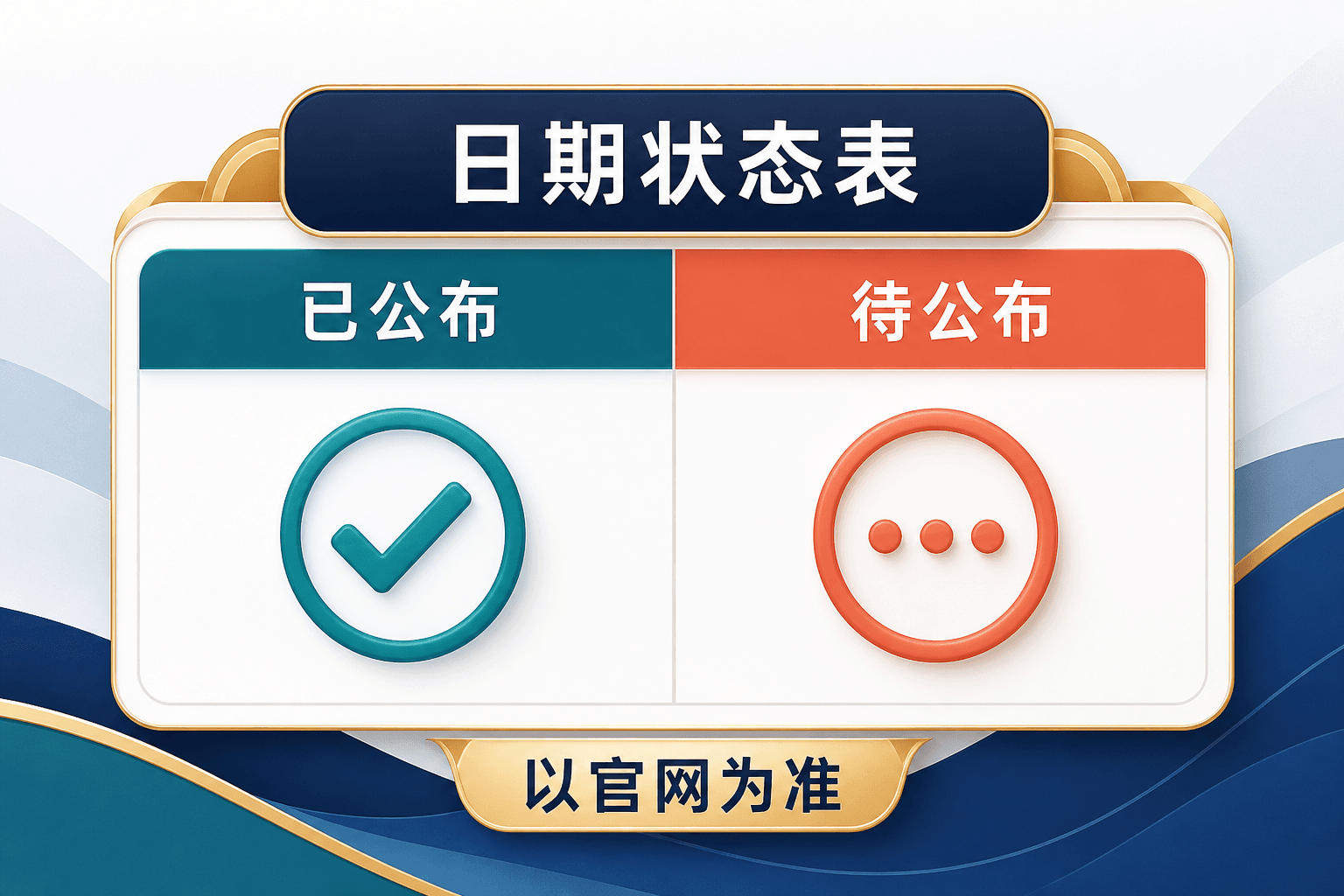 Non-JUPAS 2027 已确认与待定日期状态表