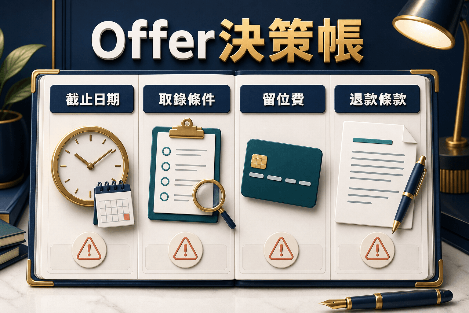 Non-JUPAS Offer Ledger 留位費風險帳