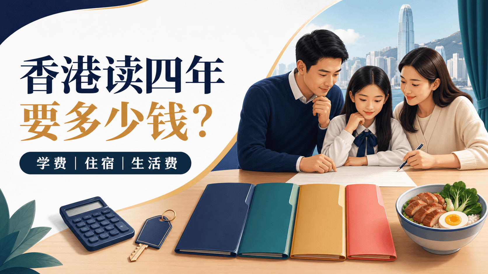 非本地DSE生在香港读四年本科要多少钱?2026/27主要大学学费、住宿与总预算