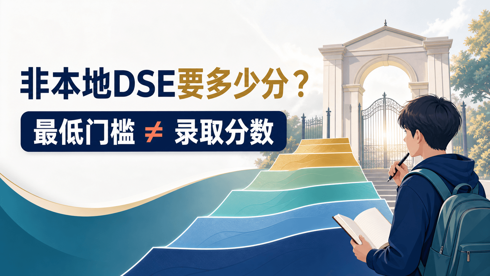 非本地DSE要多少分能进香港的大学?最低门槛、实际收分与竞争分数拆解