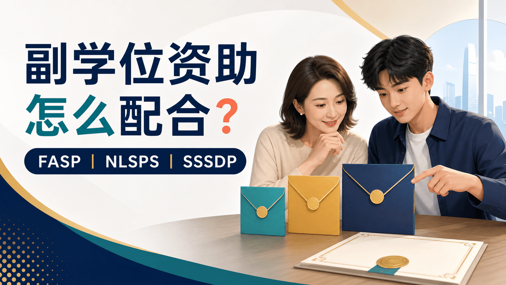 2026/27 香港副学位资助:FASP、NLSPS、SSSDP 怎么配合?资格、金额与申请次序(内地家庭版)
