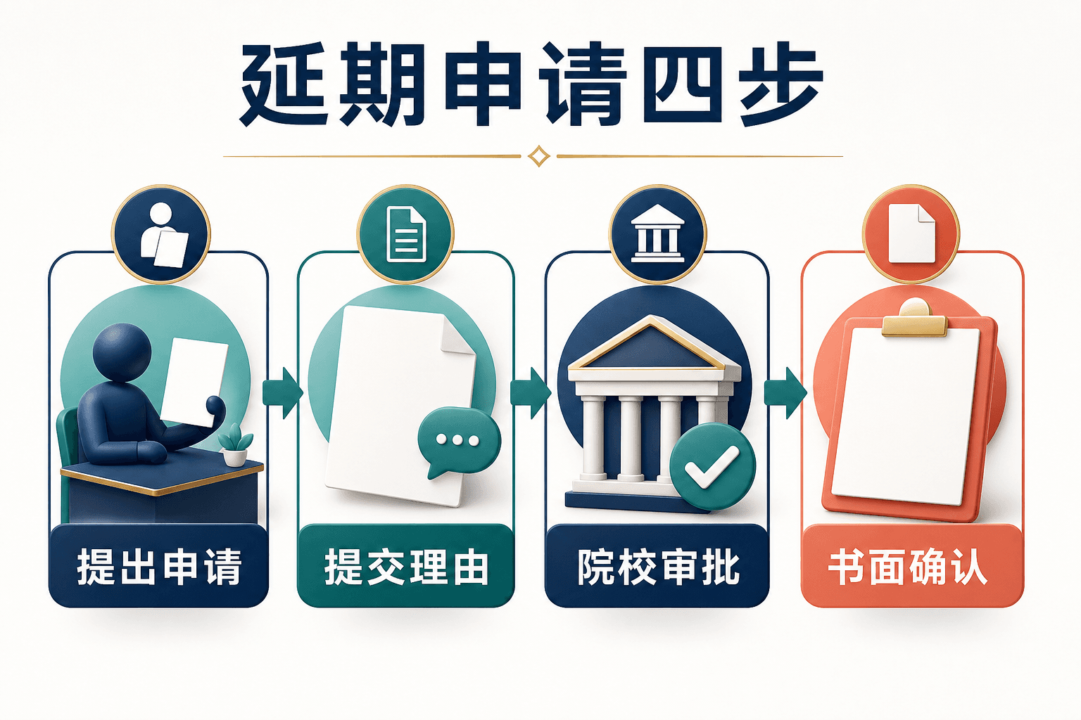 大学 offer 延期申请与书面确认清单